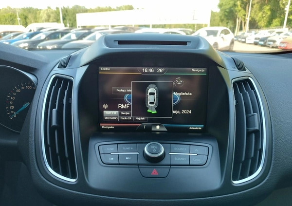 Ford Grand C-MAX cena 52900 przebieg: 106148, rok produkcji 2016 z Poznań małe 497
